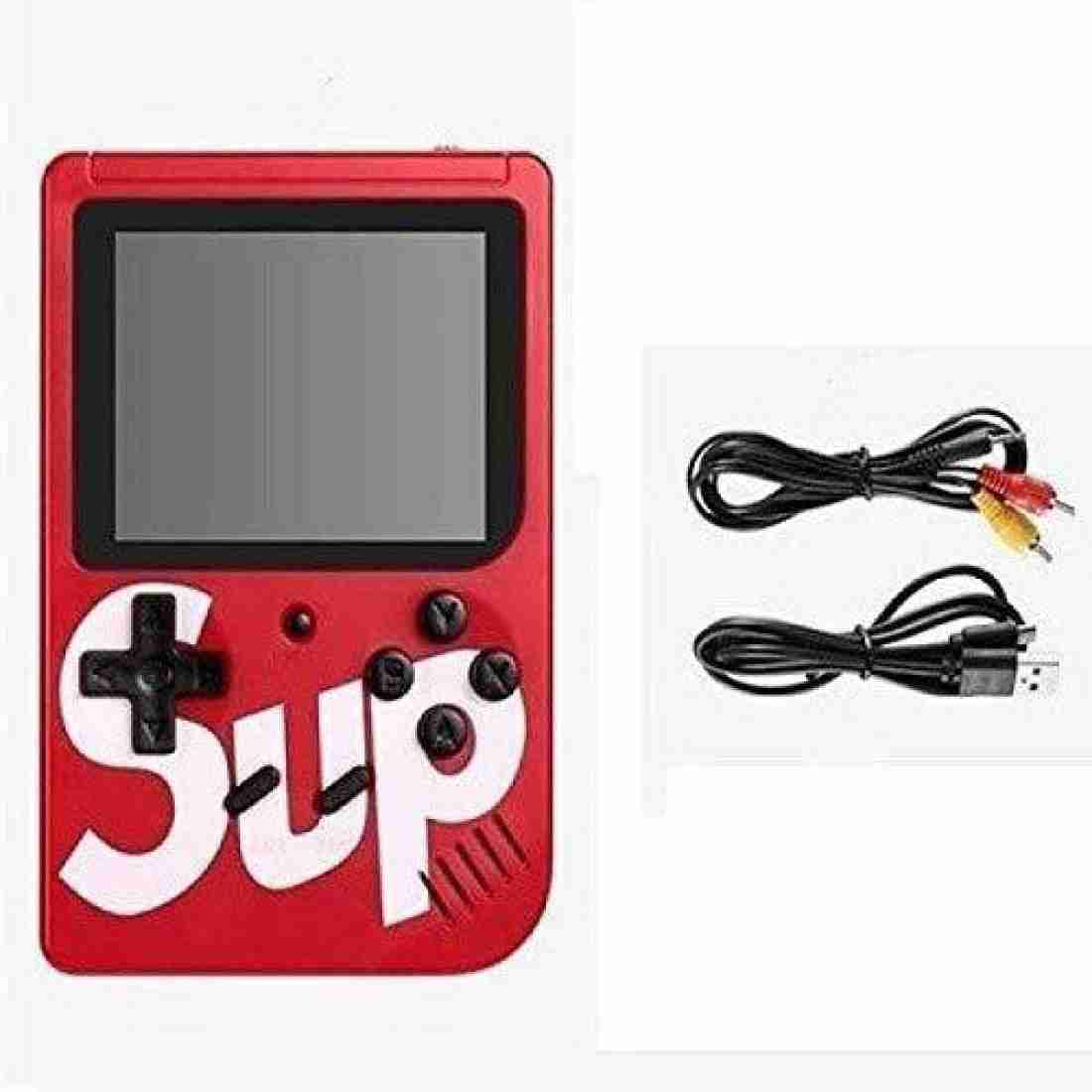 VGRASSP Handheld Video Game Console, Retro Mini Game with 400 Classic Sup Game TV Compatible for Kids, Rechargeable 8 Bit Classic – Colour and Design as per Stock