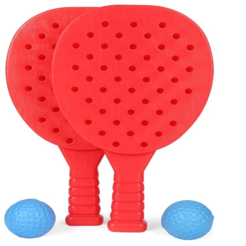 SizeM BrandALL IN ONE Grip Size4 inches SportBadminton MaterialPlastic Skill LevelBeginner Material - Badminton for Kids is made of nontoxic material with smooth and soft edges and it is safe and durable Great Gift Idea – Best gift for those kids who lo