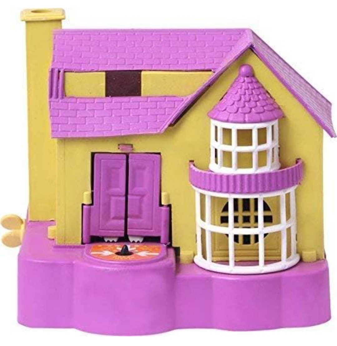 Toy King Puppy House Toys House of Puppy Coin Collecting Piggy Bank for Kids,Classic. Blue Colour with Cream