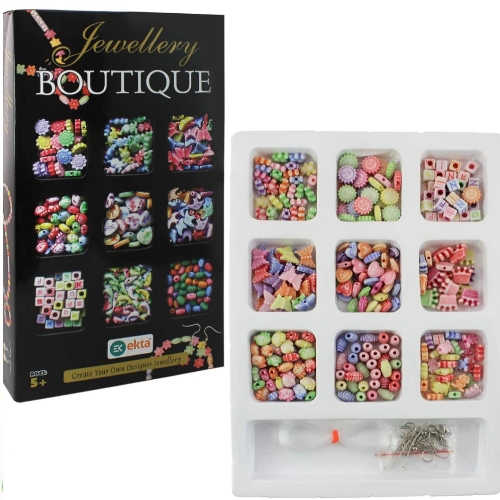 Ekta Jewellery Boutique(Junior) Fun GameJewellery Boutique is a versatile product with many creative application for those who are the creative kinds. Learn the Art of Creative Jewellery Making Create splendid beaded jewellery for your kids. It is a beaut