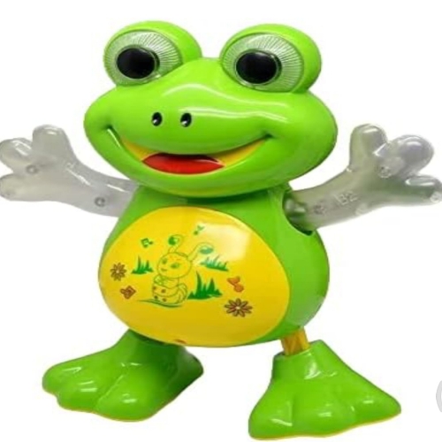 Dancing Frog Toy with Vibrant Light Effect &amp; Musial Sound | Best Dancing Toy Gifts/Toddlers/Babies/Girls/Boys | Green Color,